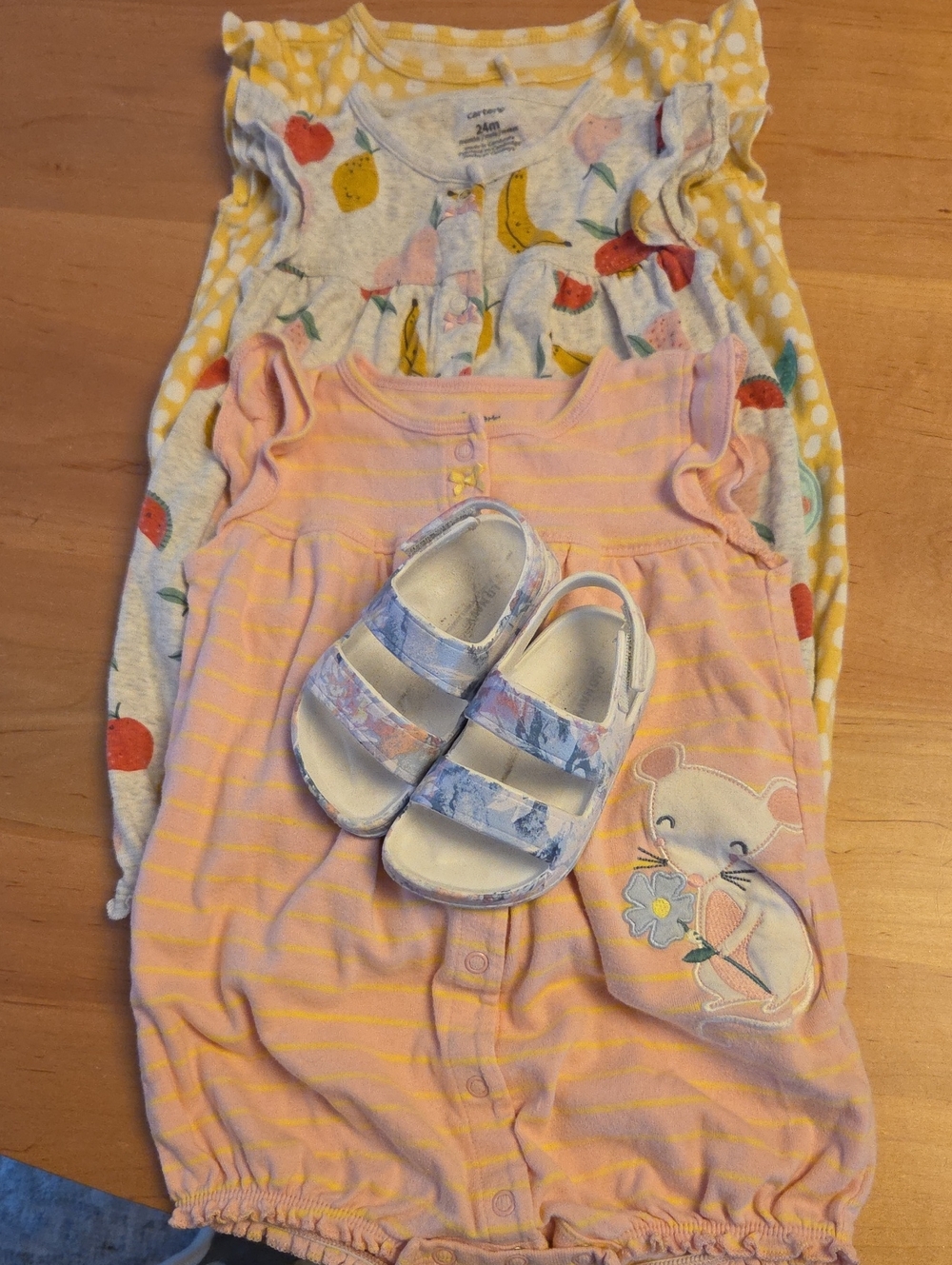 Toddler Girl Summer Rompers Bundle